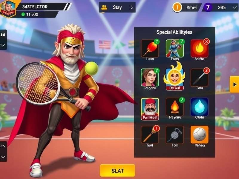 Tennis Legend Warrior Diwali special event gameplay